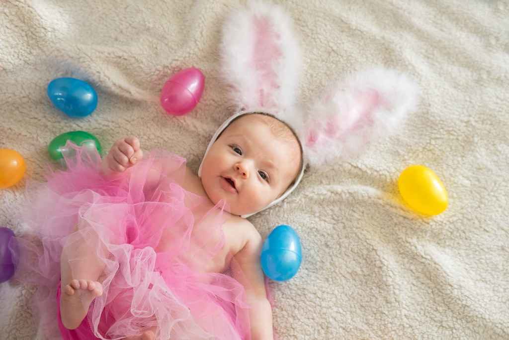 easter newborn photography props ideas 